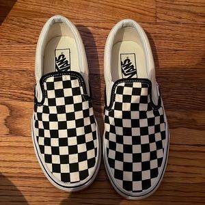 Checkered vans